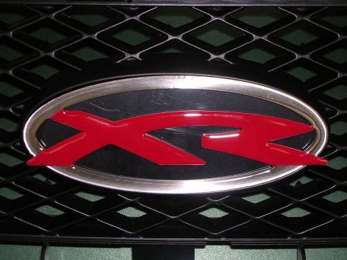 Ford falcon fg xr6 xr8 grille and boot badges to 2014 - red