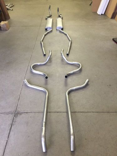 1959-1960 pontiac bonneville &amp; starchief dual exhaust, 304 stainless w/ 389 c.i.