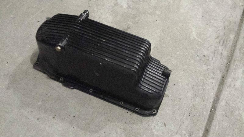 Mercruiser Cast Aluminum Oil Pan Small Block Chevy Marine Boat SBC 350, US $249.99, image 5