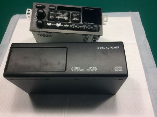 Car stereo am/fm/cd with changer 2000 corvette