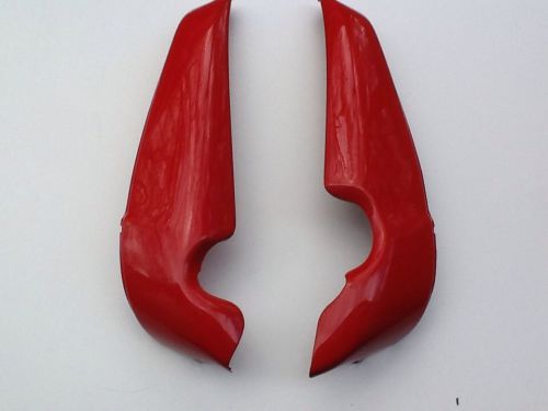 Hd v-rod vrscse 2 radiator shrouds vrsc crimson red pearl