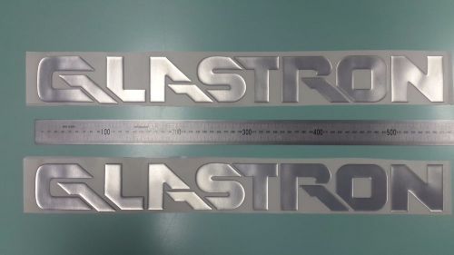 Glastron boat emblem 22.5" stickers set - adesivi barca - pegatinas barcos