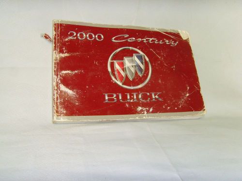 2000 buick century owner&#039;s manual