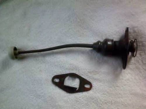 Volkswagen vw bug ghia type 3 62-67 original shifter,knob,lockout plate
