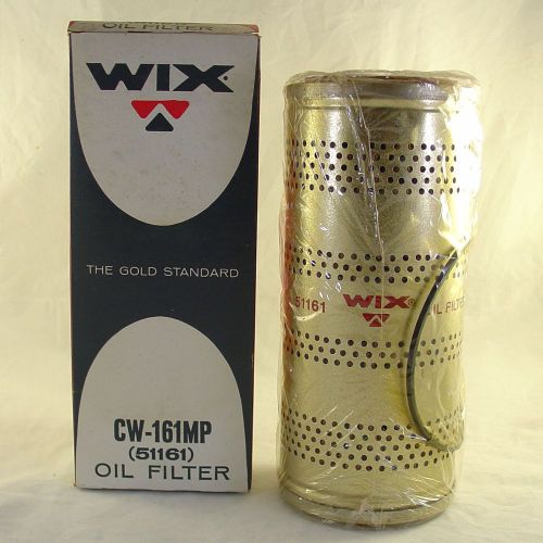 Nos wix cartridge filter cw 161mp 51161 oil filter auto car caterpillar koehring
