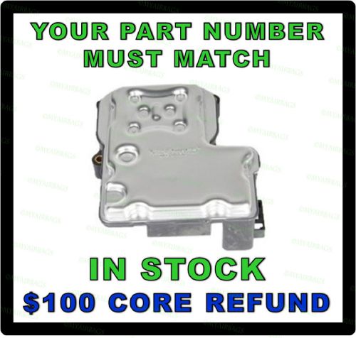 Chevy avalanche - kelsey hayes 325 abs ebcm pump control module exchange id:6453
