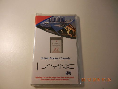 A7 new 2016 map update navigation sd card , sync fits all ford &amp; lincoln