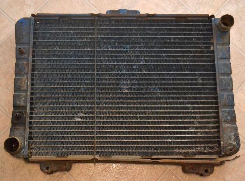 1964 ford galaxie radiator for auto trans w/ 352, 390, 427 - oem original fomoco