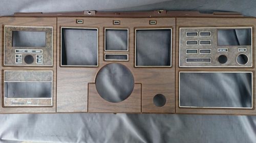 Lincoln mark iv continental woodgrain dash panel  1972-76