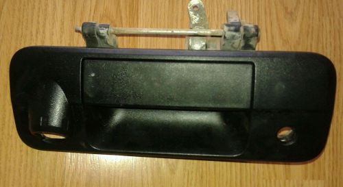 2007-2013 toyota tundra oem rear tailgate tail gate handle rear view camera