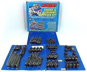 Arp engine &amp; accessory fastener kit 545-9801 chrysler 383 440 wedge black oxide