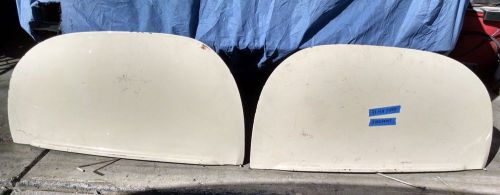 1941-1948 ford/mercury foxcraft steel fender skirts, scta, kustom