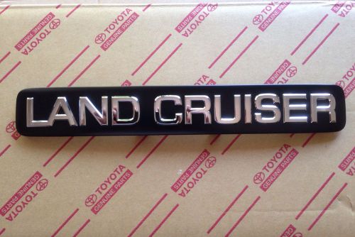 Genuine oem toyota land cruiser rear emblem 2003-2009 prado 120