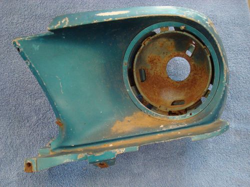 1967 1968 mustang headlight bucket original oem extention driver side