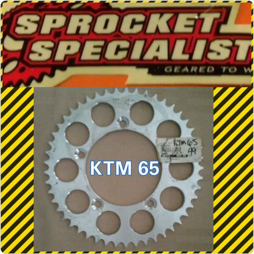 Ktm 65 rear sprocket specialists aluminum sprockets 49t