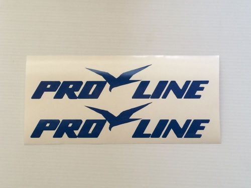 2   proline boat decals 20 inch  marine vinyl set pro line decals