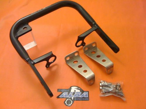 Yamaha yfz 450  grab bar  rear bumper  alba racing   black  199-t5-b4
