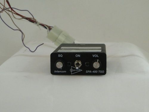 Sigtronics spa-400n high noise 4-place intercom, guaranteed