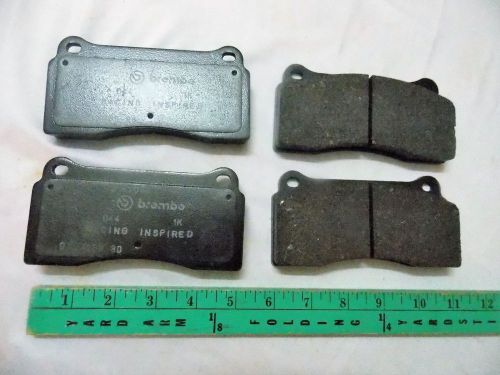 Brembo brake pads fm1000 044 1k racing inspired porsche 996 07.4865.080 07486580