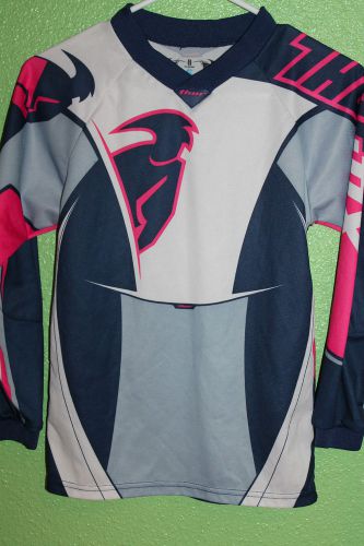 Phase thor girls motorcross athletic top size small 6-7