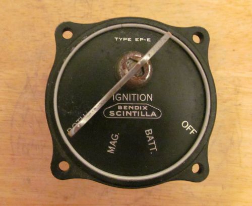 Bendix scintilla ignition type ep-e, part aircraft