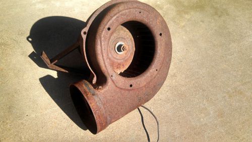 1955 56 chevy chevrolet heater blower fan housing, motor and mounting brackets