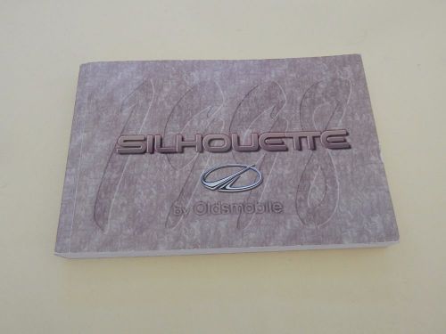 1998 oldsmobile silhouette owners manual