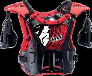 Quadrant youth roost deflector boys thor2701-0652black/red