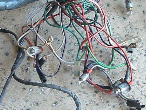 Triumph  tr6  ----  main wiring harness
