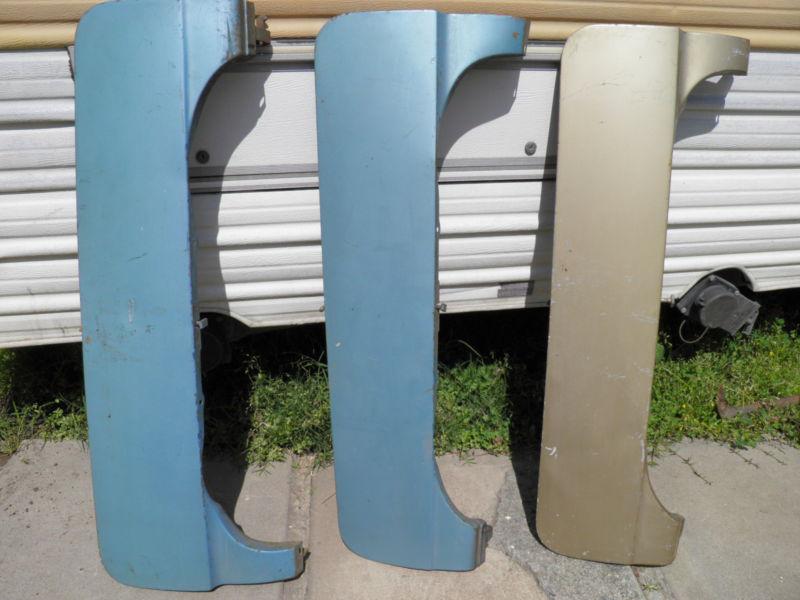 1964 64 63 cadillac deville fleetwood fender wheel well skirts skirt pair - xlnt