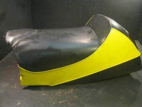 Arctic cat firecat 04 yellow black custom used seat standard snopro f7 f6 440 03