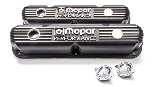Mopar performance aluminum stock height valve covers sbm p/n p5007611ab