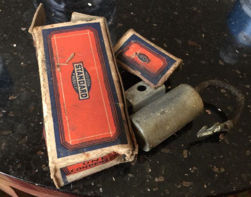 Standard motor parts one condenser vintage