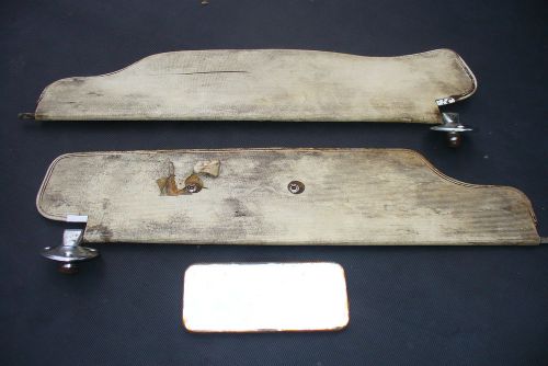 Vintage 1960s gm chevrolet  sun visor 5718796  pair