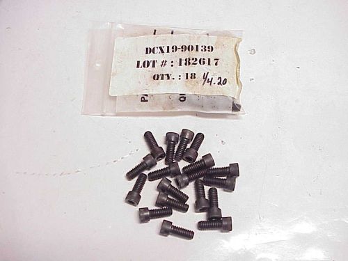 18 new 1/4-20 x 5/8" long allen socket head bolts nascar nhra imca