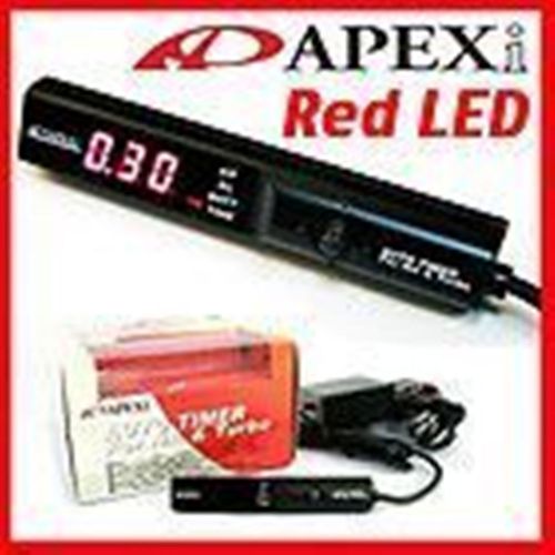 Brand new apexi turbo timer for na &amp; turbo with red led light - usa seller