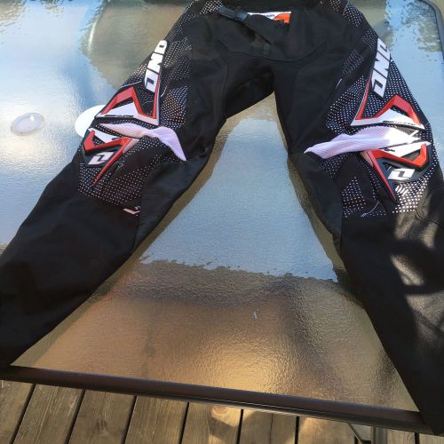 One industries carbon pants black red size 30