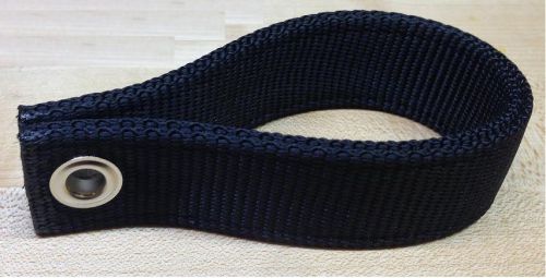 Racing door pull - porsche rs style heavy duty 1" double thick nylon- black