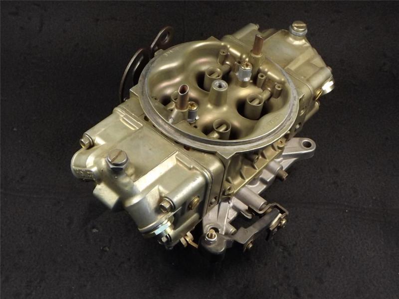 Rare nascar 390 cfm holley 80507 4 bbl double pumper mech secondaries carburetor