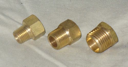 Mechanical temp gauge adapters