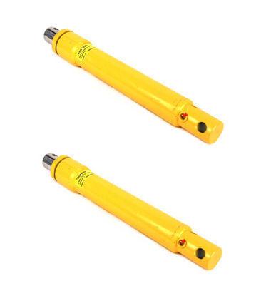 Pair 1 1/2" x 10" replacement power angle cylinders rams for meyer snow plows