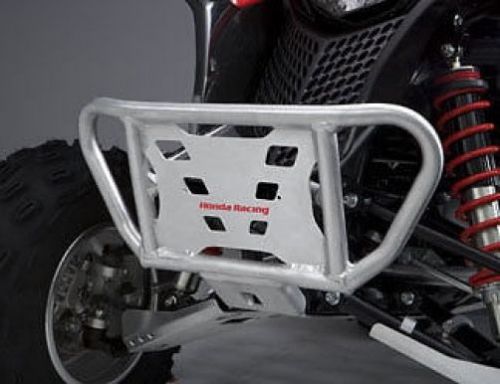 Honda trx700xx '08-'09 gncc racing front bumper silver 08p53-hp6-200b