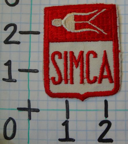 Vintage nos simca car patch from the 70&#039;s 001