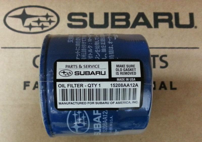 OEM Factory Subaru Engine Oil Filter & Crush Gasket (3 Pack) - 15208AA12A, US $19.99, image 2