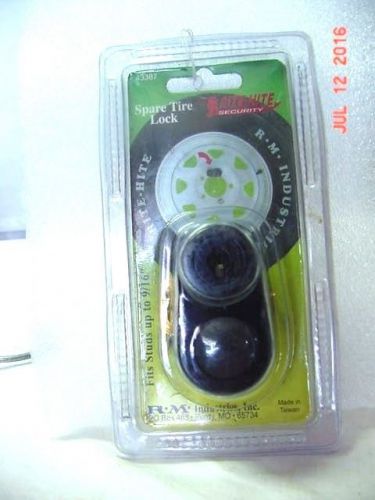 Spare tire lock # 43387 fits studs up to 9/16" rite-hite security