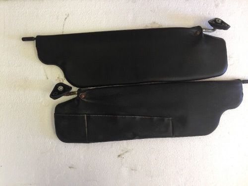 Datsun / nissan 240z 260z 280z black sun visors 70 71 72 73 74 75 76 pair set