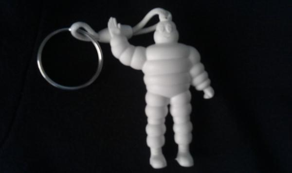 Michelin bibendum key chain rubber!