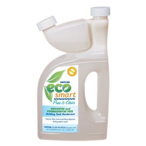 Thetford 94029 eco-smart free and clear deodorant - 64 oz.