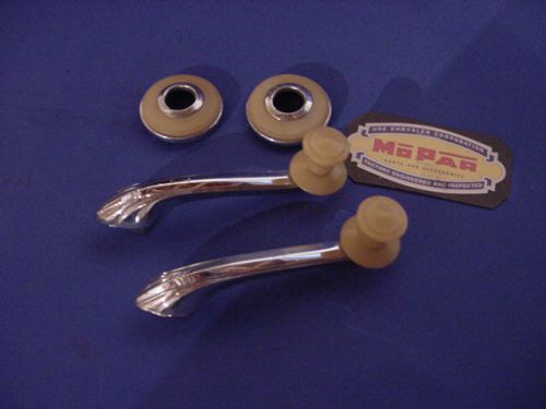 1946-47-48 mopar plymouth special deluxe interior window handles