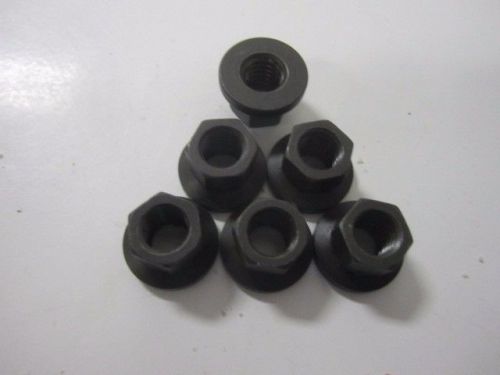 6 brand new arp 426 hemi supercharger manifold mounting nuts 3/8" flanged coarse